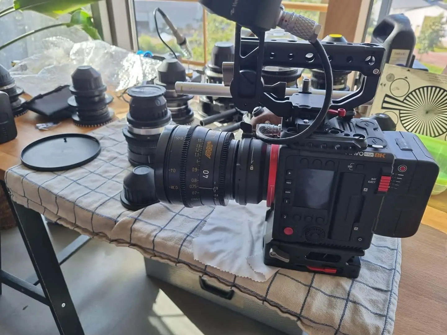 Kinefinity Mavo Edge 8K Gafpa Gear with Arri Ultra Prime