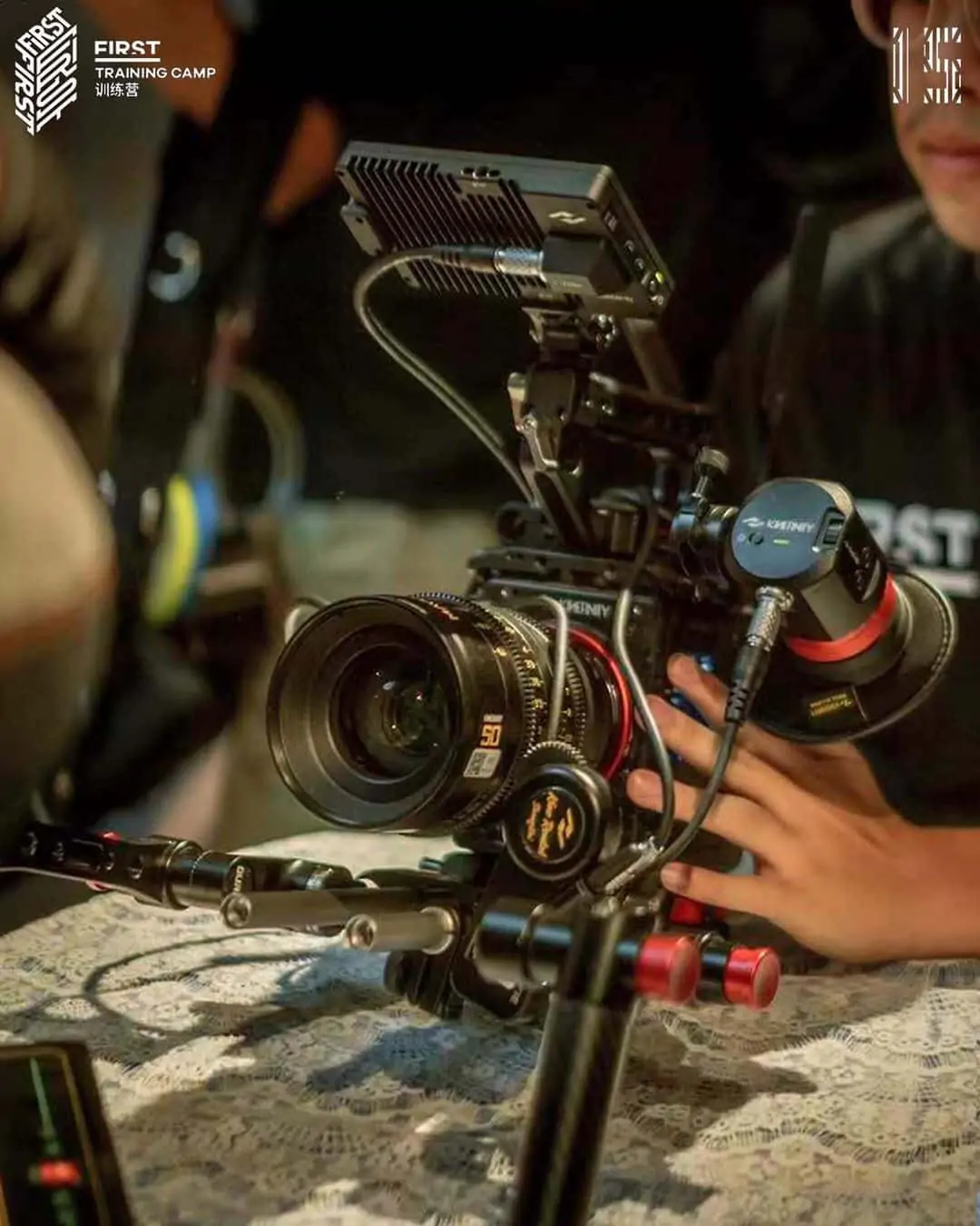 Kinefinity Mavo Edge 8K compactzoom Gafpa Gear on set