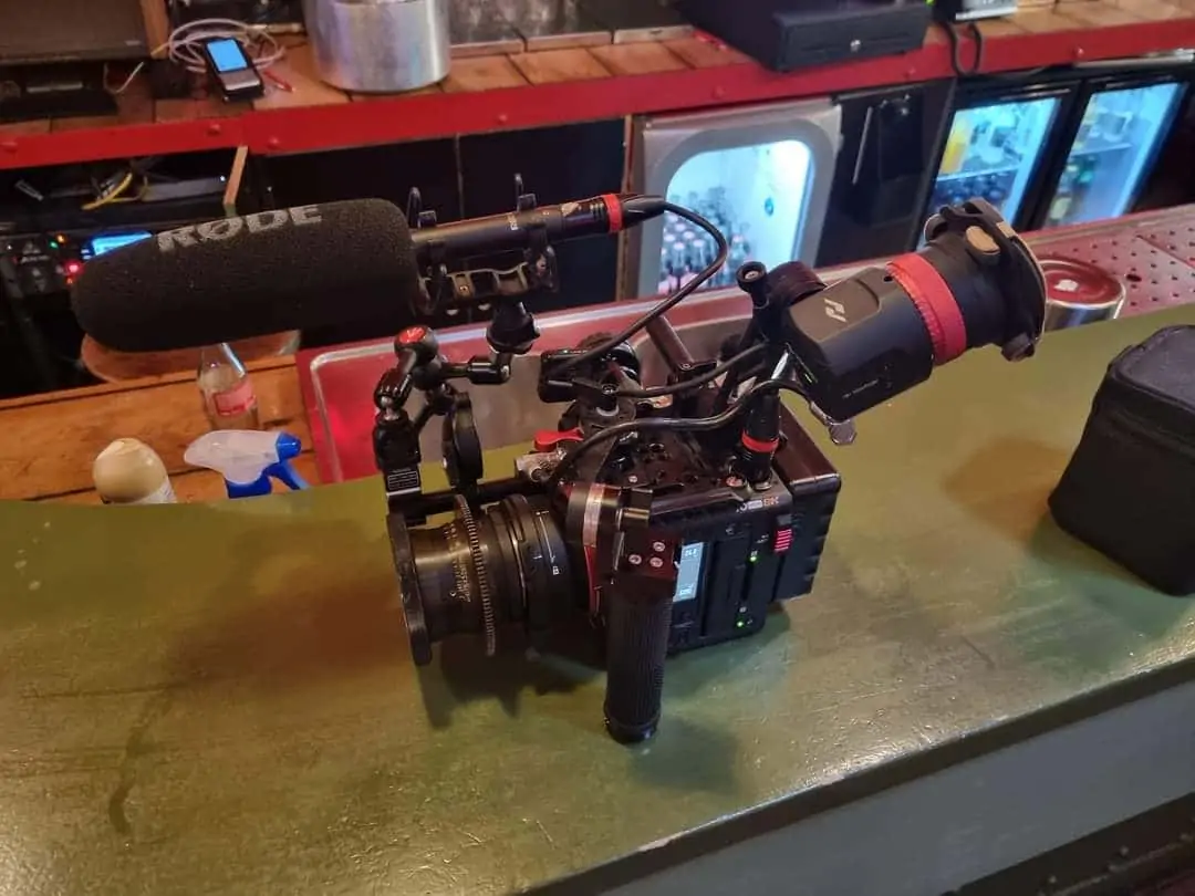 Kinefinity Mavo Edge 8K On set Gafpa Gear