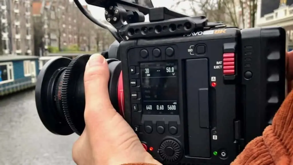 Kinefinity Mavo Edge 8K On set Gafpa Gear