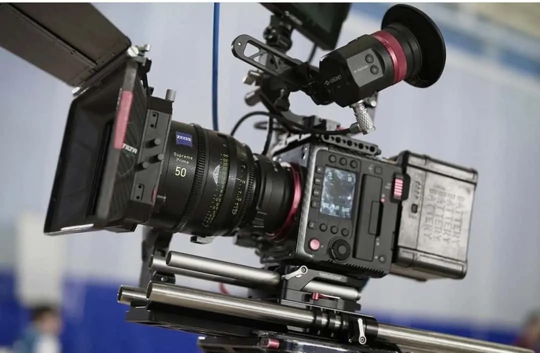 Kinefinity Mavo Edge 8K On set Gafpa Gear