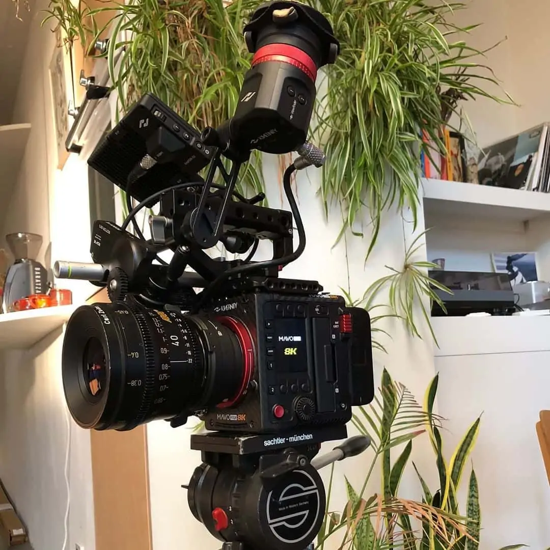 Kinefinity Mavo Edge 8K-Camera Gafpa Gear Up 40mm