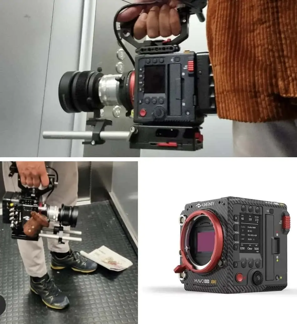 Aivascope 1.5X Anamorphic Adapter Kinefinity Mavo Edge 8K Gafpa Gear