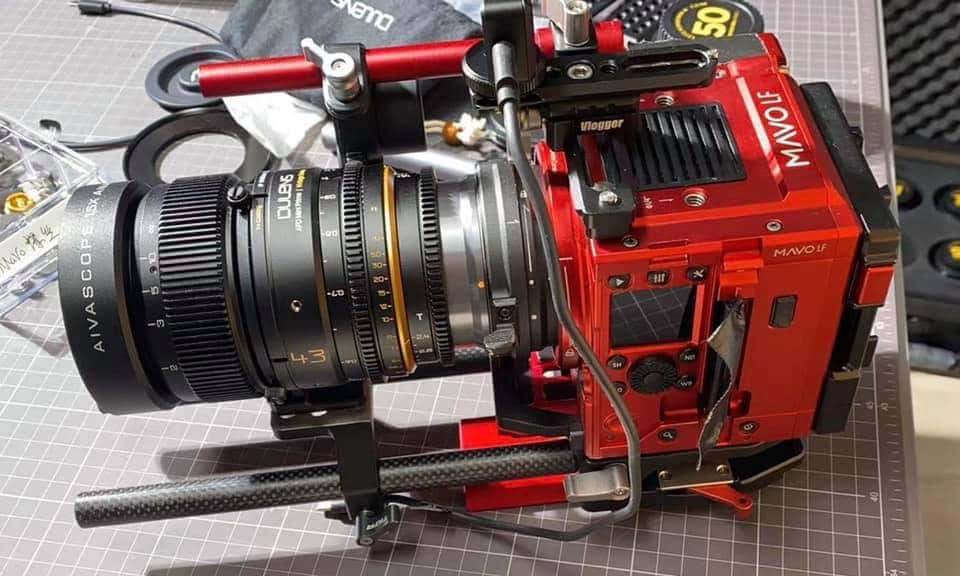 Aivascope 1.5X Anamorphic Adapter Kinefinity Mavo LF Gafpa Gear