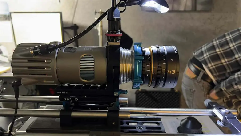 Dulens APO Mini Prime 43mm lens Projector Gafpa Gear
