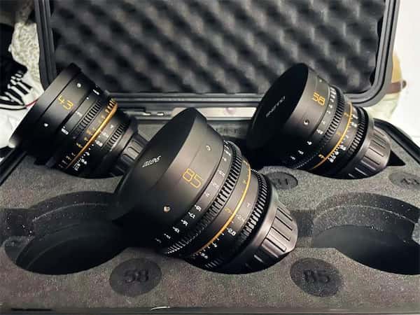 Dulens APO Mini Prime Lenses Set Gafpa Gear