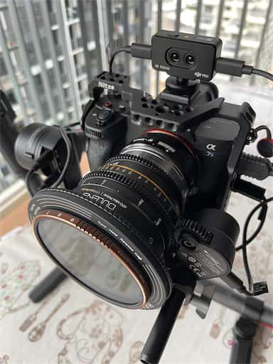 Dulens APO Mini Prime on Sony A7s Gafpa Gear