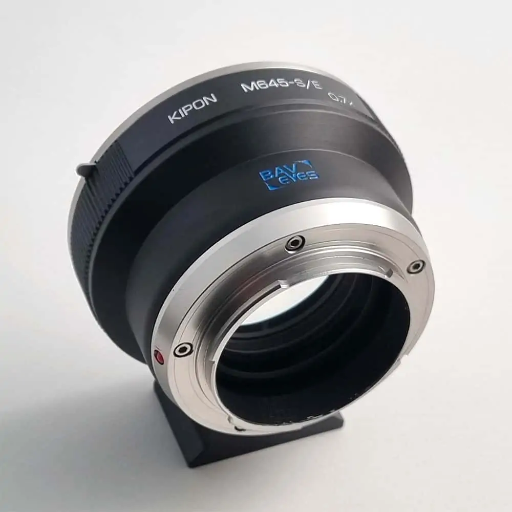 analyse Definitief Proberen Kipon Baveyes Ultra 0.7x Mamiya 645 to E-Mount | Gafpa Gear