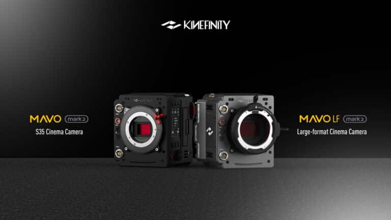 Kinefinity MAVO mark2 S35 and MAVO mark2 LF camera bodies