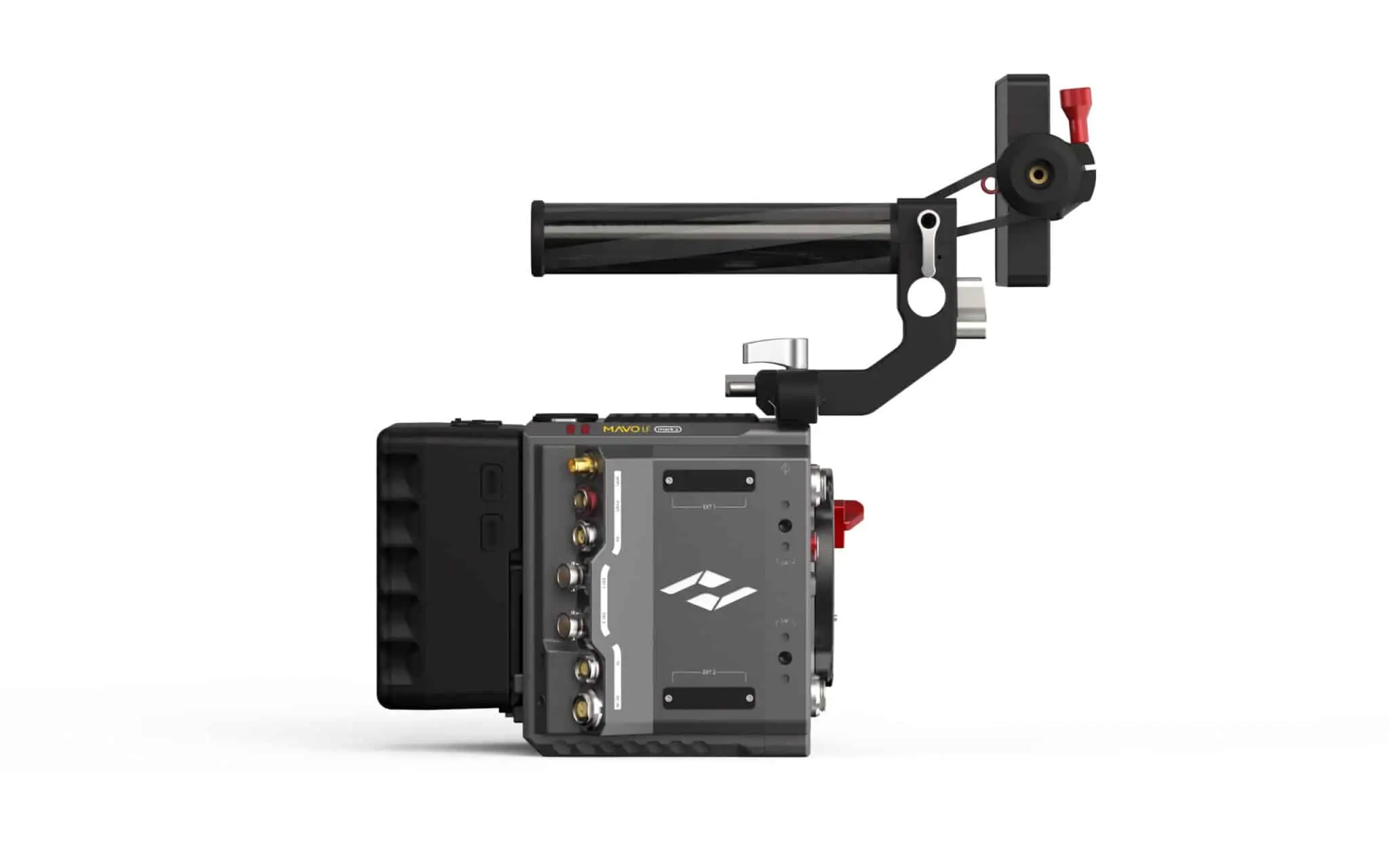 Kinefinity Mavo Lf2 mark2 Agilepack Gafpa Gear side view