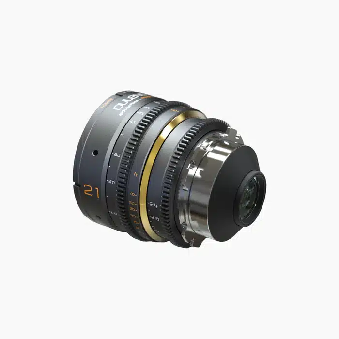 Dulens 21 mm T2.6 Gafpa Gear from side