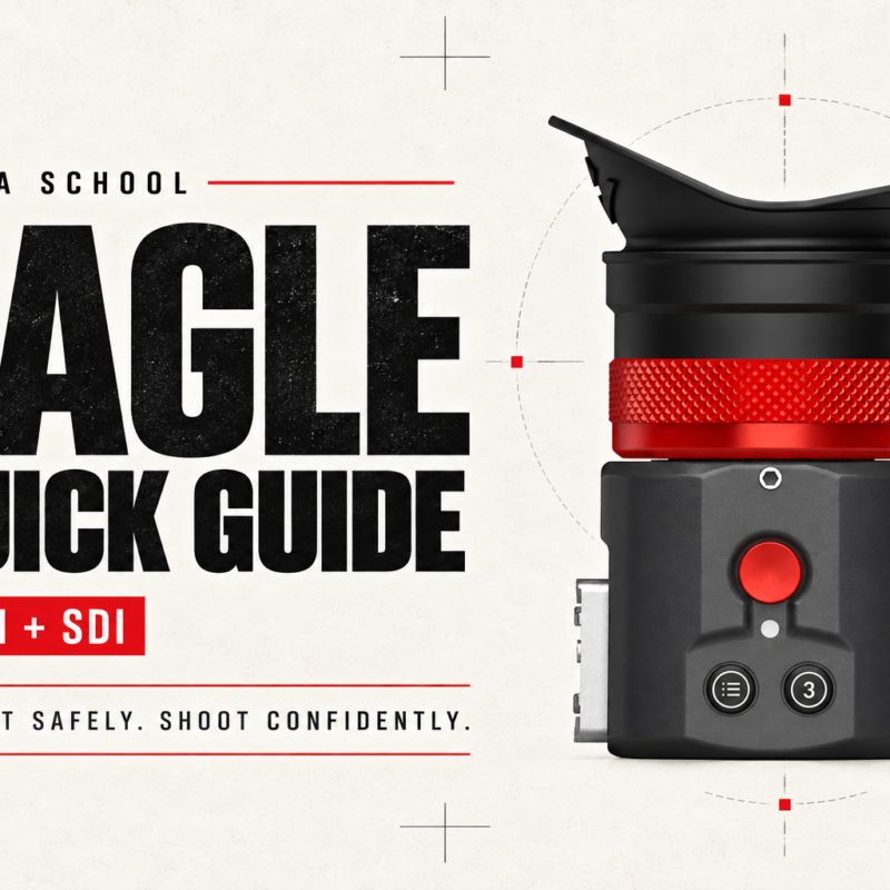 Kinefinity EAGLE Quick Guide: safe connection, setup & troubleshooting 1 Gafpa School EAGLE Quick Guide for safe HDMI and SDI setup, with a Kinefinity EAGLE viewfinder